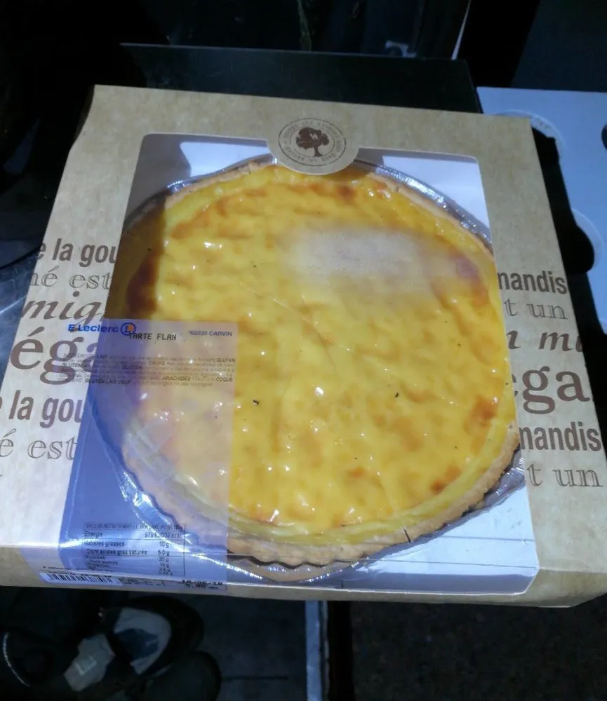 Tarte flan