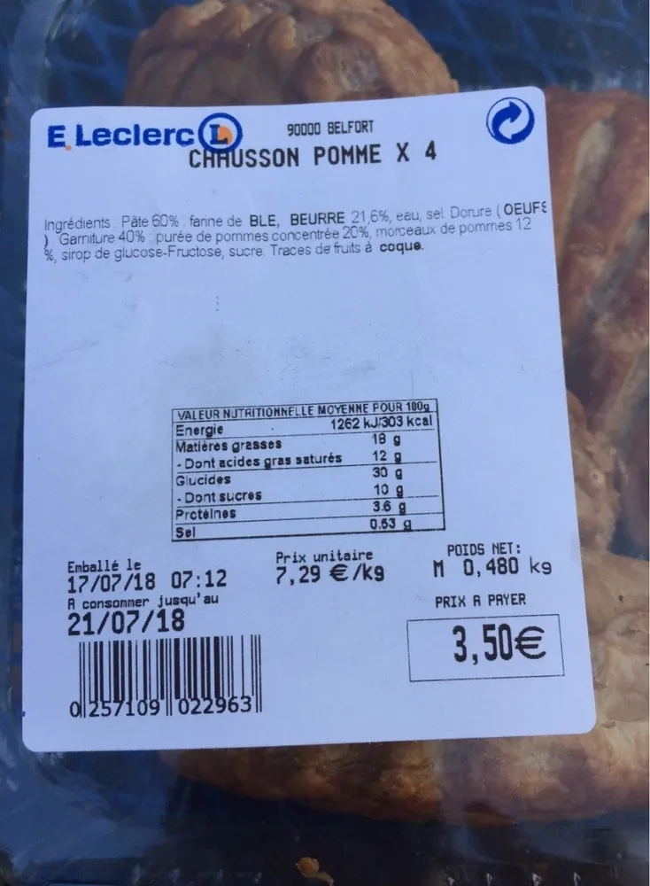 Chausson pomme 4