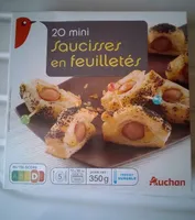 20 Mini Saucisses en feuilletés