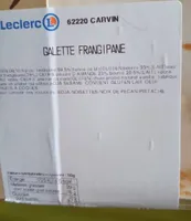 Galette frangipane