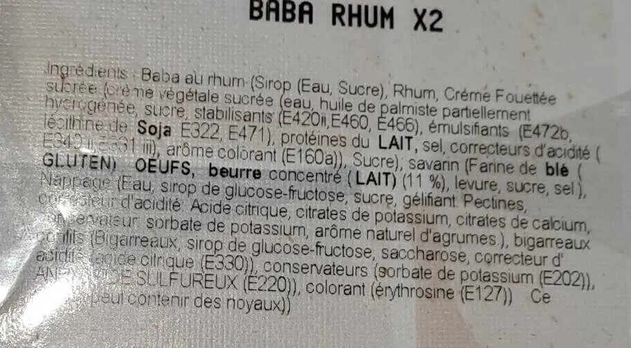 Baba au rhum