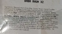 Baba au rhum