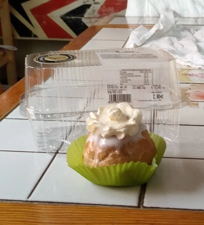 Religieuse à la vanille
