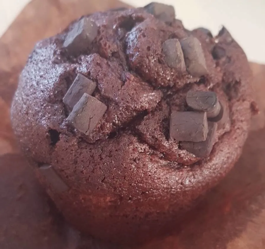 Muffin double chocolat