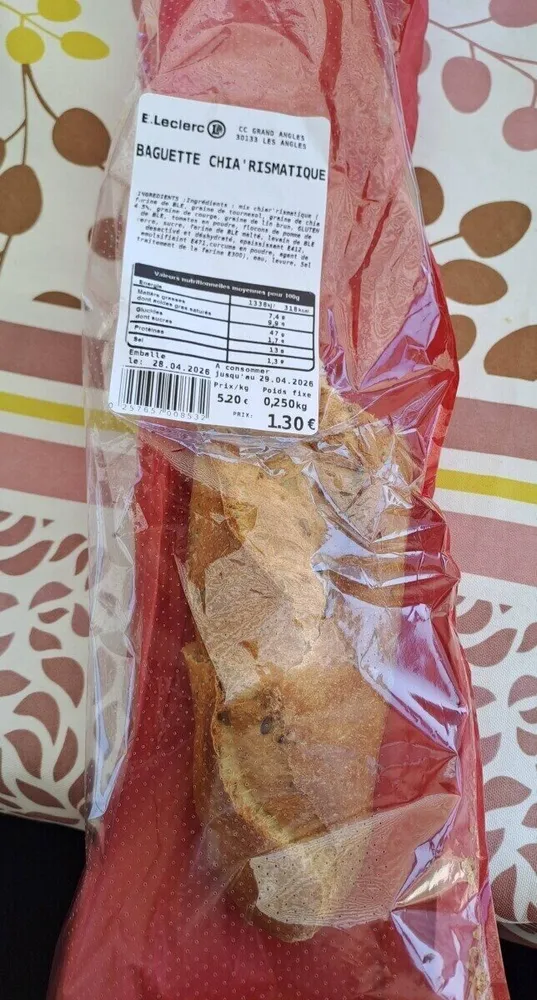 Baguette chia'rismatique