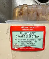 All Natural Shaved Beef Steak