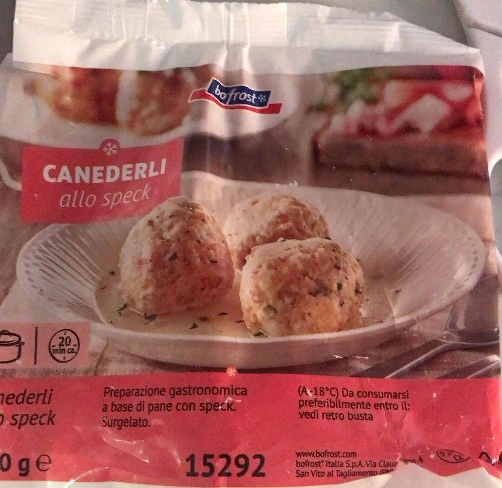 Canederli allo speck