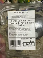 Israeli Couscous Tomato & Feta Salad