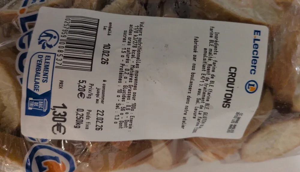 Croutons