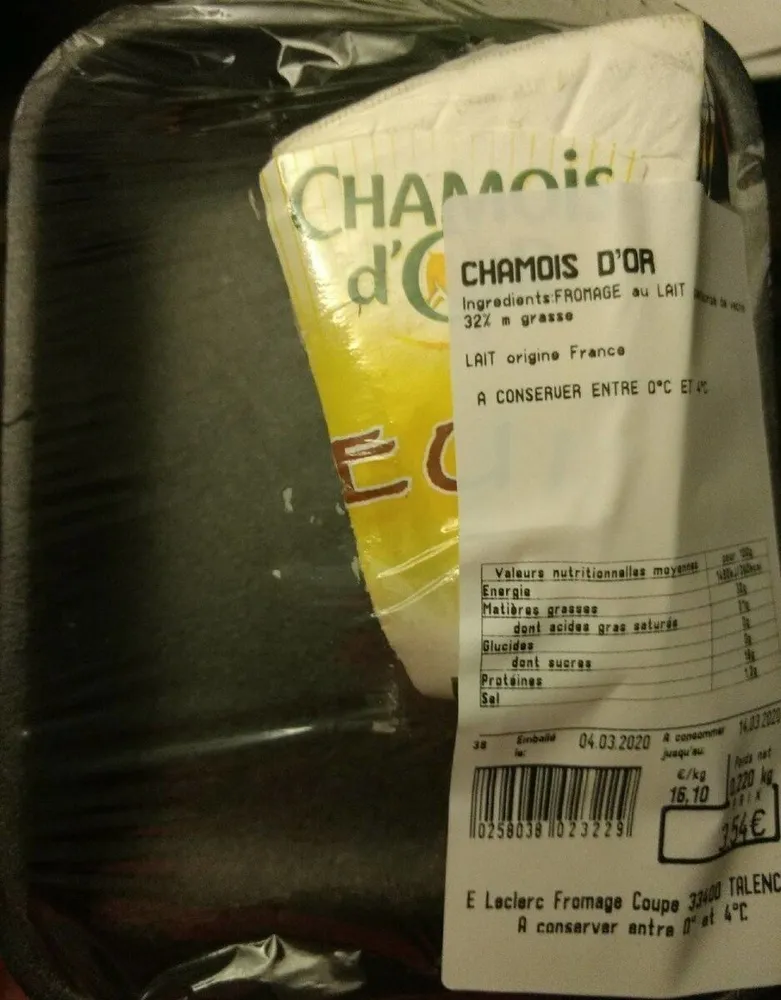 Chamois d'or