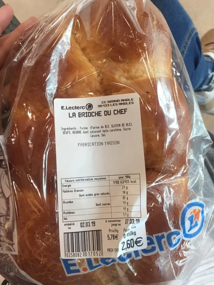 Brioche du chef