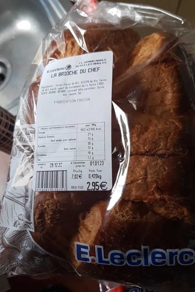La brioche du chef