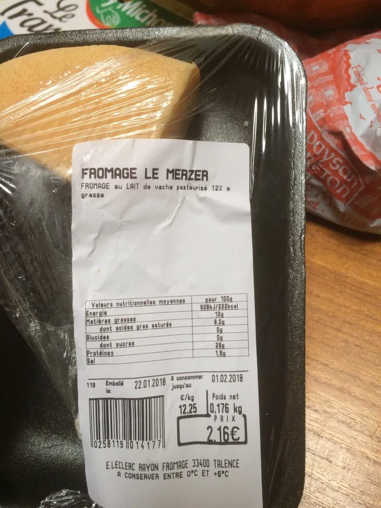 Fromage le merzer