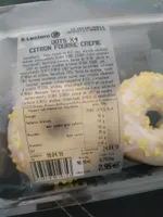 Dots x4 citron fourré crème