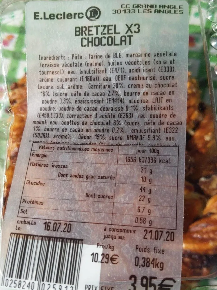 Bretzel chocolat