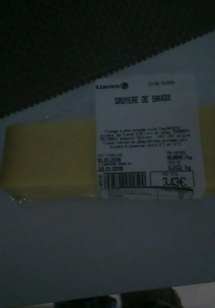 Gruyère de savoie