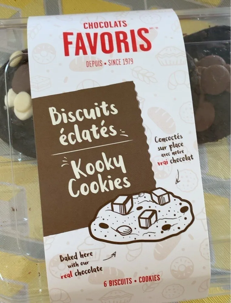 Chocolats biscuits
