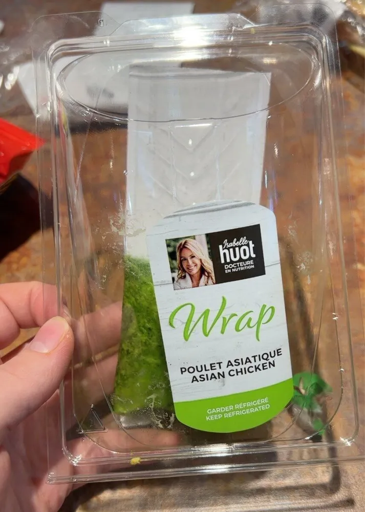 Wrap Poulet Asiatique