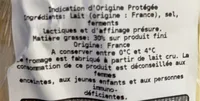 Tomme de savoie lait cru igp