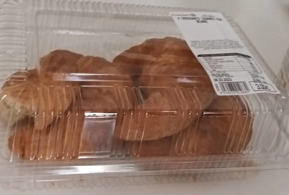 Croissant courbe pur beurre
