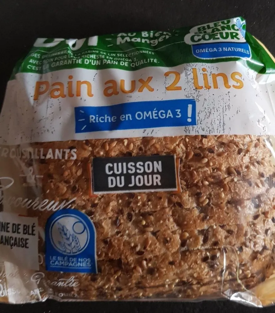 Pain aux deux lin