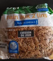 Pain aux deux lin