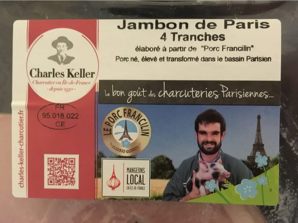 Jambon de Paris 4 tranches