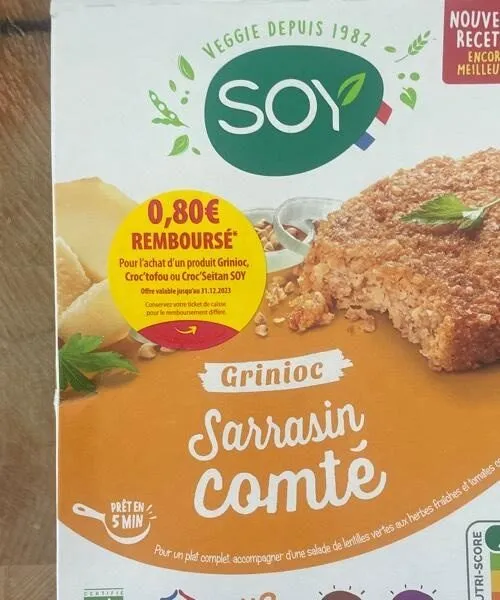 Grinioc sarrasin comté