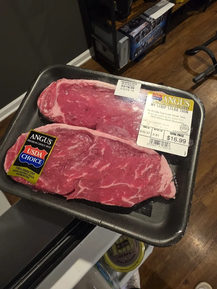 NY Strip Steak Thin