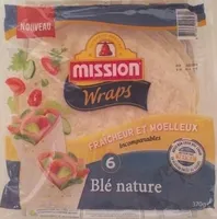 wraps blé nature