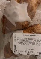 Croissant chocolat x2