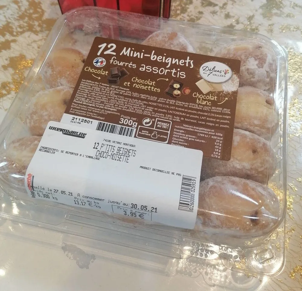 12 mini-beignets