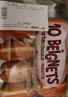 10 beignets chocolat-noisette