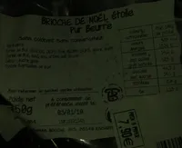 Brioche de noël étoile pur beurre