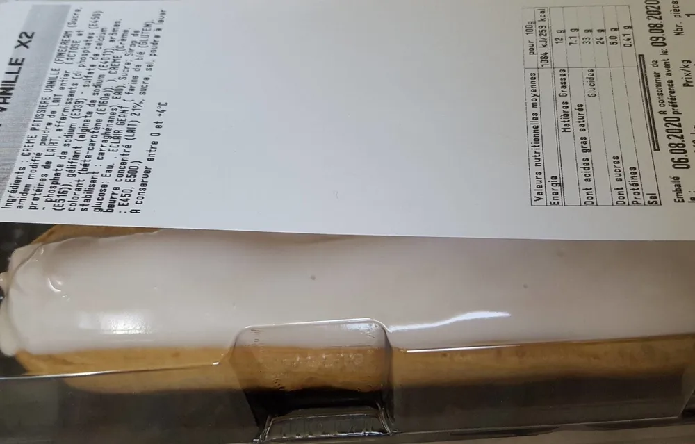 Eclair vanille
