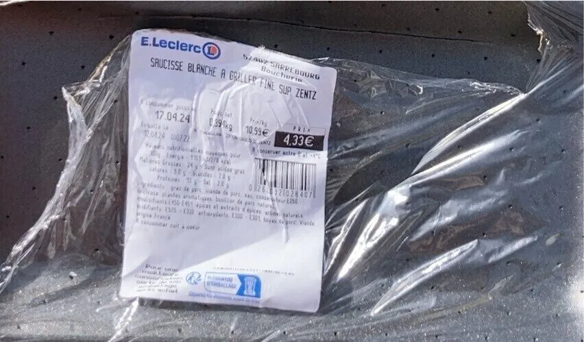 Saucisse blanche