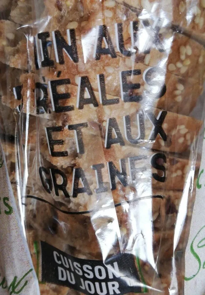 Pain aux 5 céréales et aux graines bio