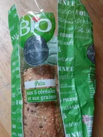 Pain aux 5 céréales et aux graines bio