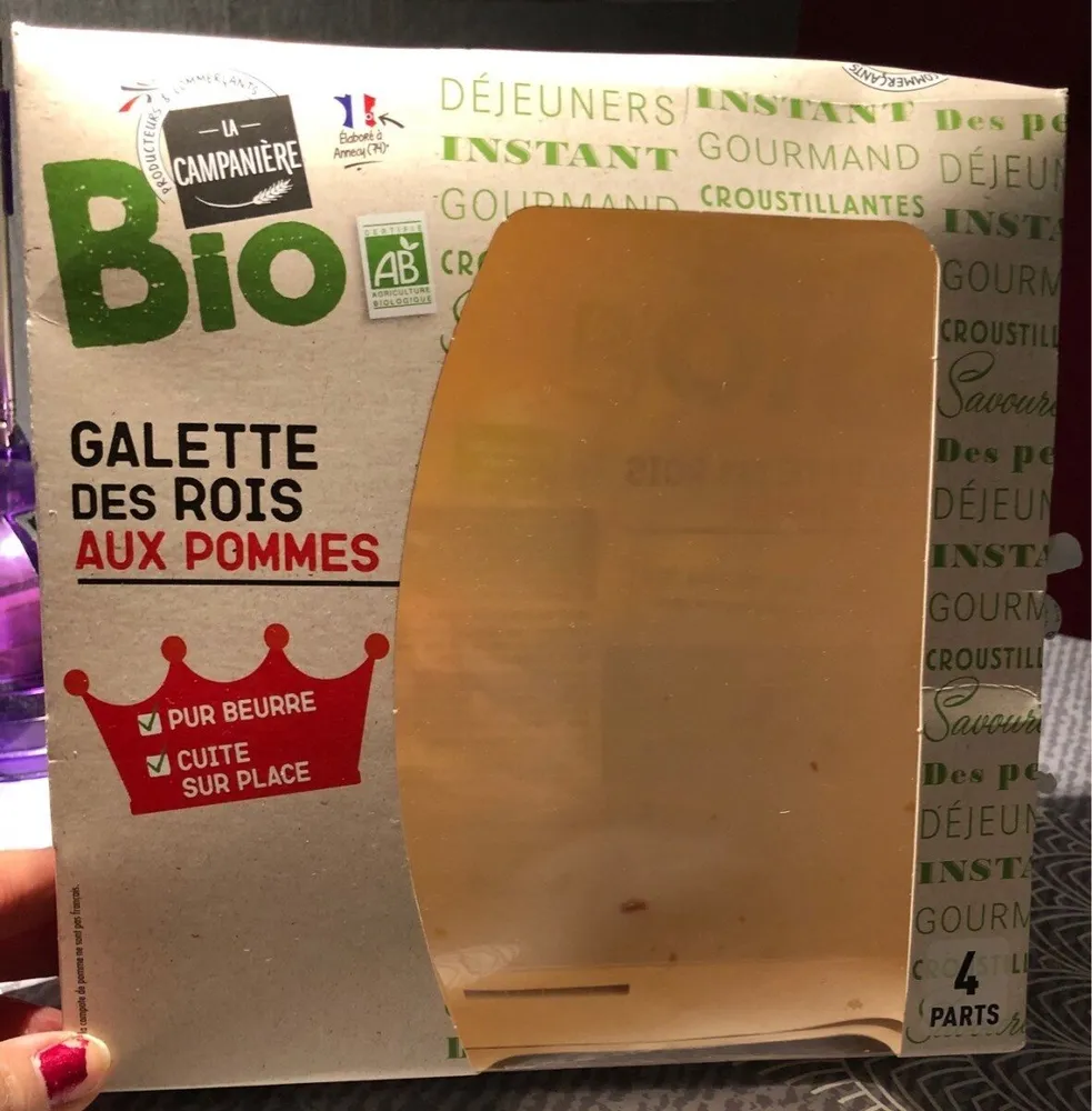 galette des rois aux pommes