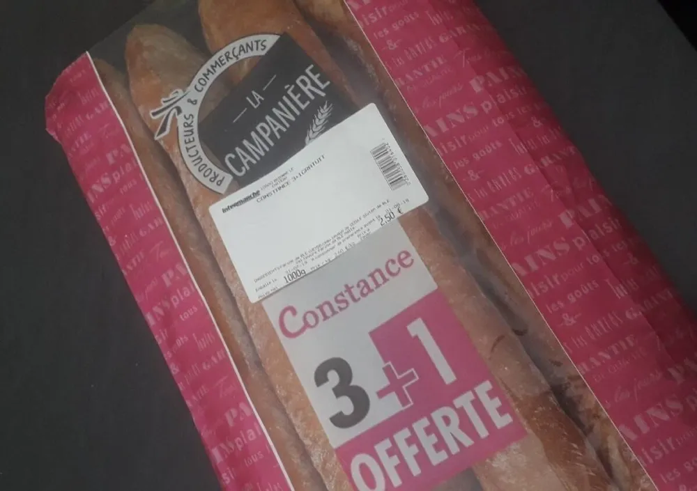 Baguette Constance 3+1 offerte