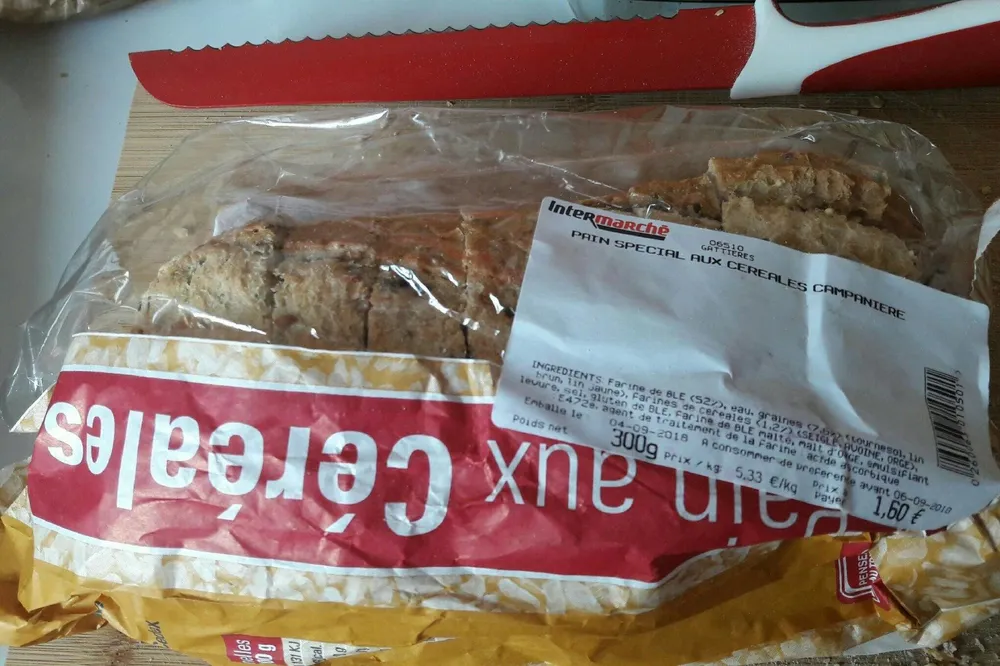 Pain special aux céréales campaniere