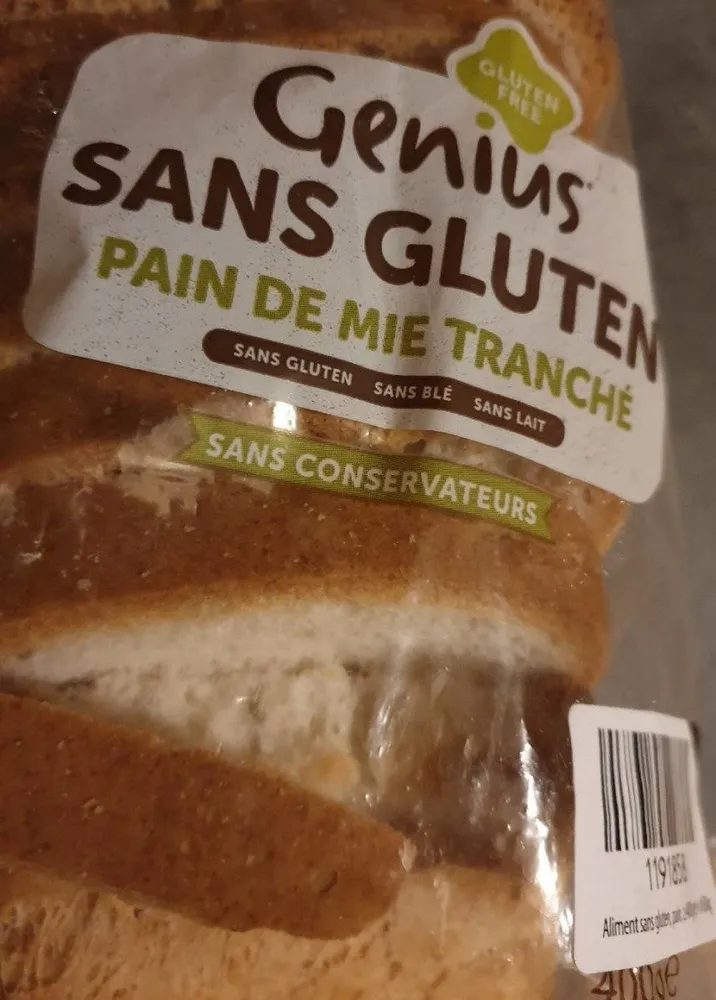Pain de mie tranché