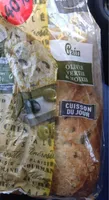 Pain olives vertes et noires