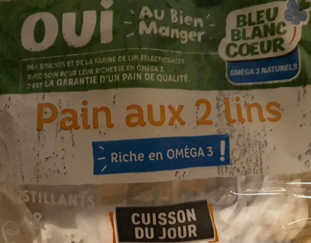 Pain aux 2 lins