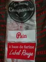 Pain a base de farine label rouge