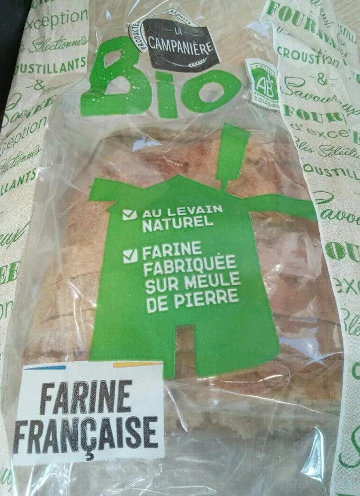Pain de campagne bio