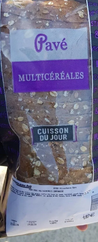 Pavé multicereales