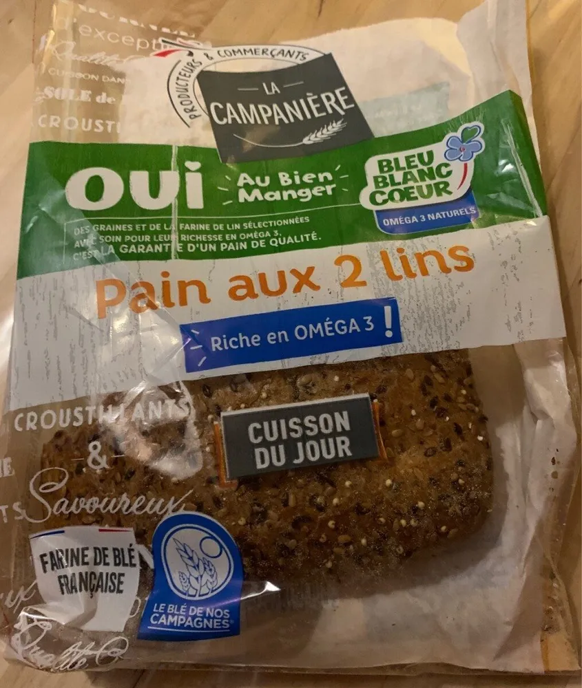 Pain aux 2 lins