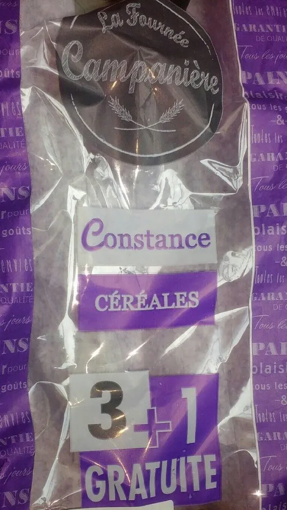 Constance pain aux céréales
