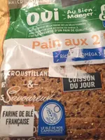 Pain aux 2 lins